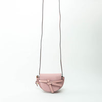 Loewe Pink Calfskin Leather Mini Gate Dual Bag
