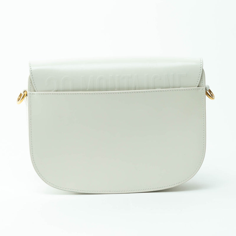 Dior Ivory Leather Medium Bobby Bag