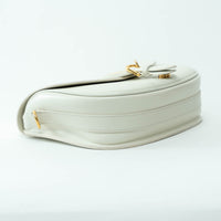 Dior Ivory Leather Medium Bobby Bag