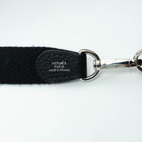 Hermes Black Clemence Leather Mini Evelyne 16