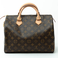 Louis Vuitton Monogram Canvas Speedy 30 Bag