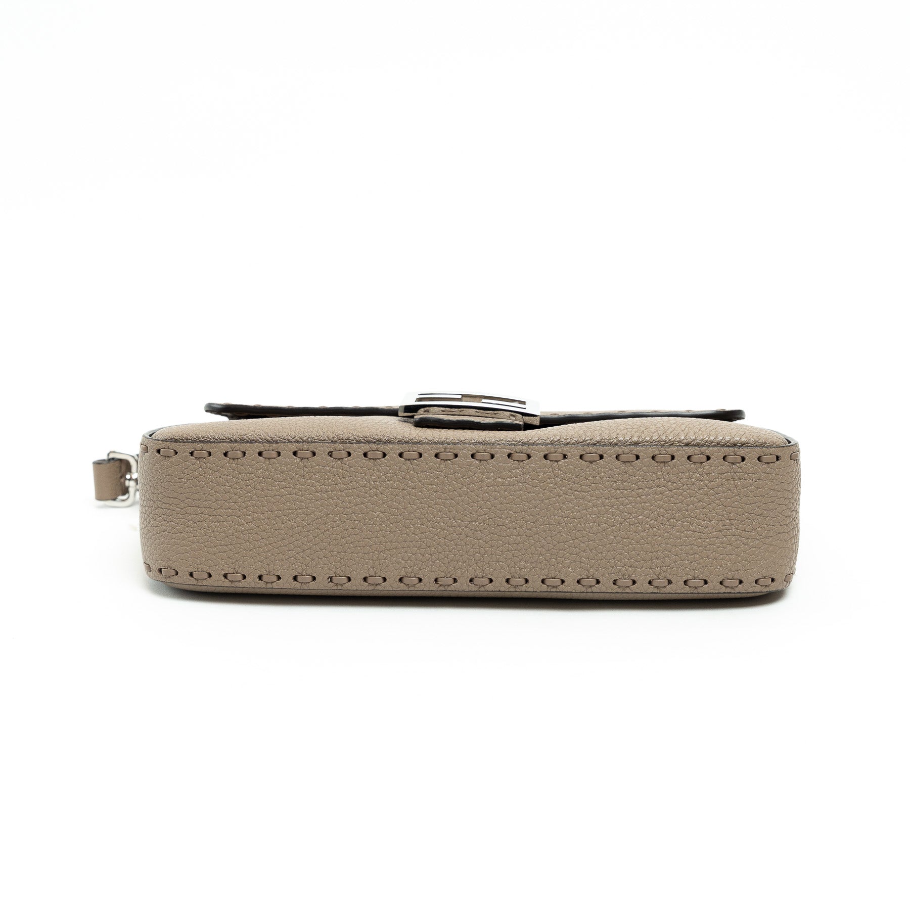 Fendi Cuoio Romano Leather Selleria Baguette Shoulder Bag