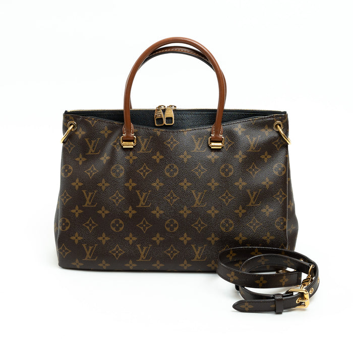 Louis Vuitton Brown Monogram Canvas Pallas MM Handbag