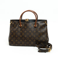 Louis Vuitton Brown Monogram Canvas Pallas MM Handbag