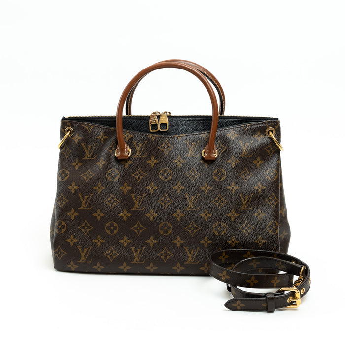 Louis Vuitton Brown Monogram Canvas Pallas MM Handbag