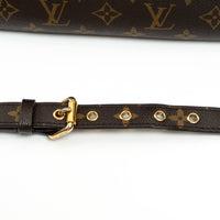 Louis Vuitton Brown Monogram Canvas Pallas MM Handbag