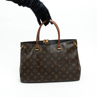 Louis Vuitton Brown Monogram Canvas Pallas MM Handbag