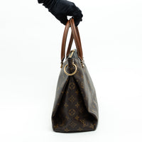 Louis Vuitton Brown Monogram Canvas Pallas MM Handbag
