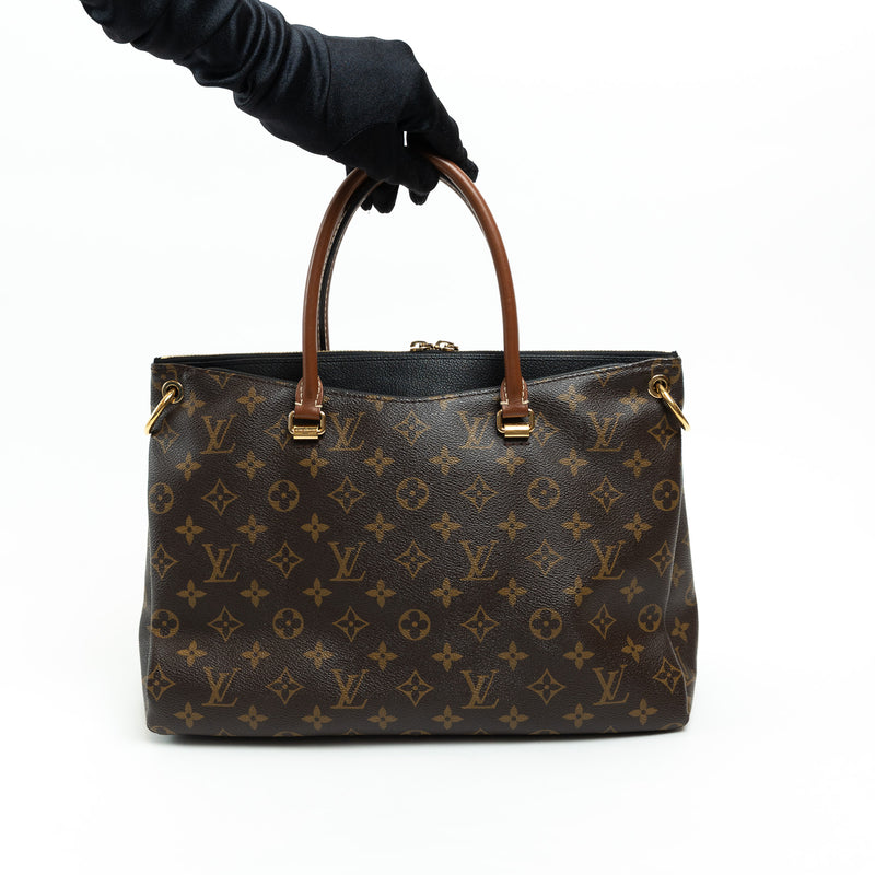 Louis Vuitton Brown Monogram Canvas Pallas MM Handbag