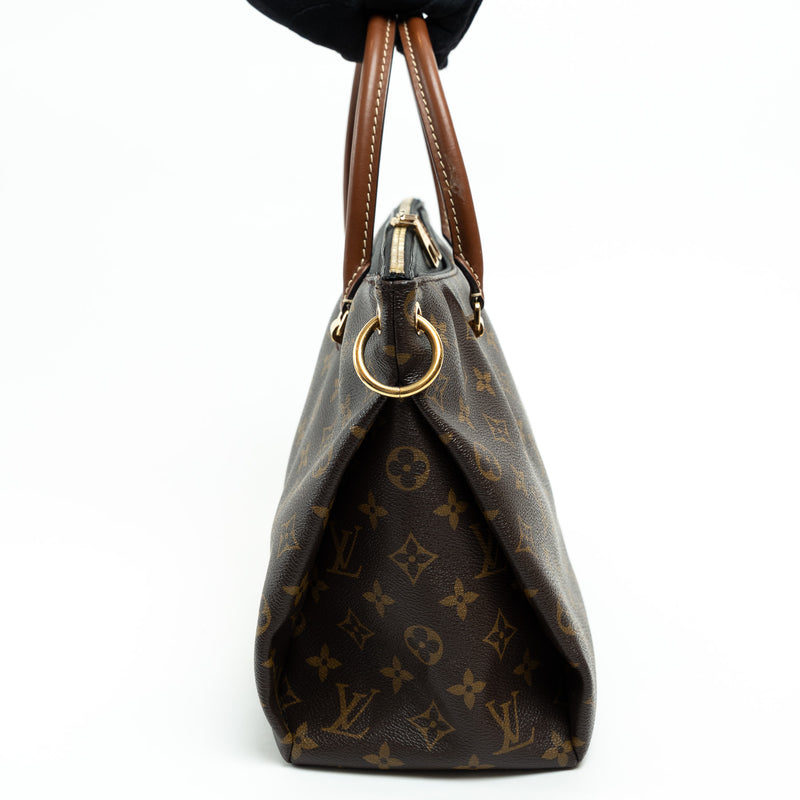 Louis Vuitton Brown Monogram Canvas Pallas MM Handbag