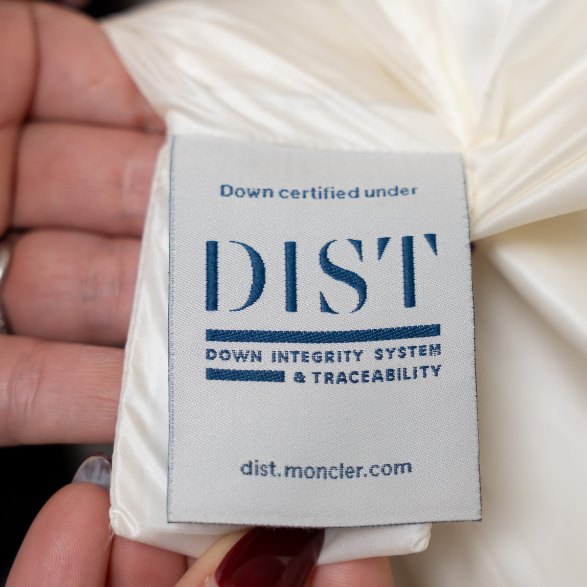 Moncler White Puffer Down Jacket Size 1