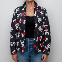 Moschino Navy Love Jacket Size 40