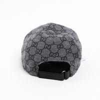 Gucci Light Grey GG Monogram Cap Size M