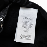 Gucci Dark Grey GG Monogram Canvas Cap Size M & L