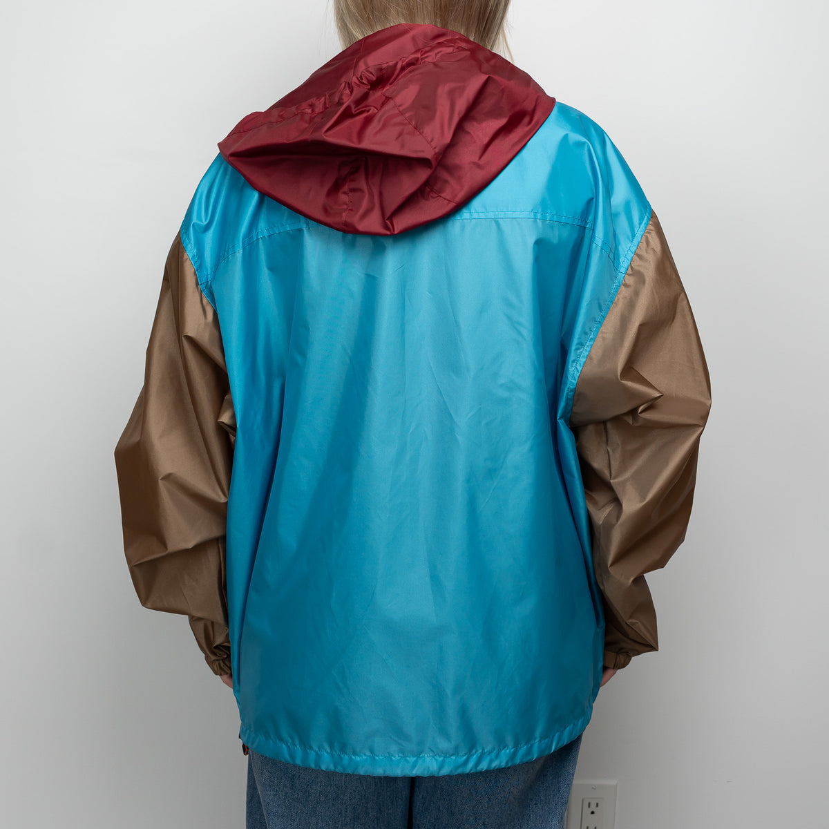 Gucci Oversized Windbreaker Nylon Jacket Size 54