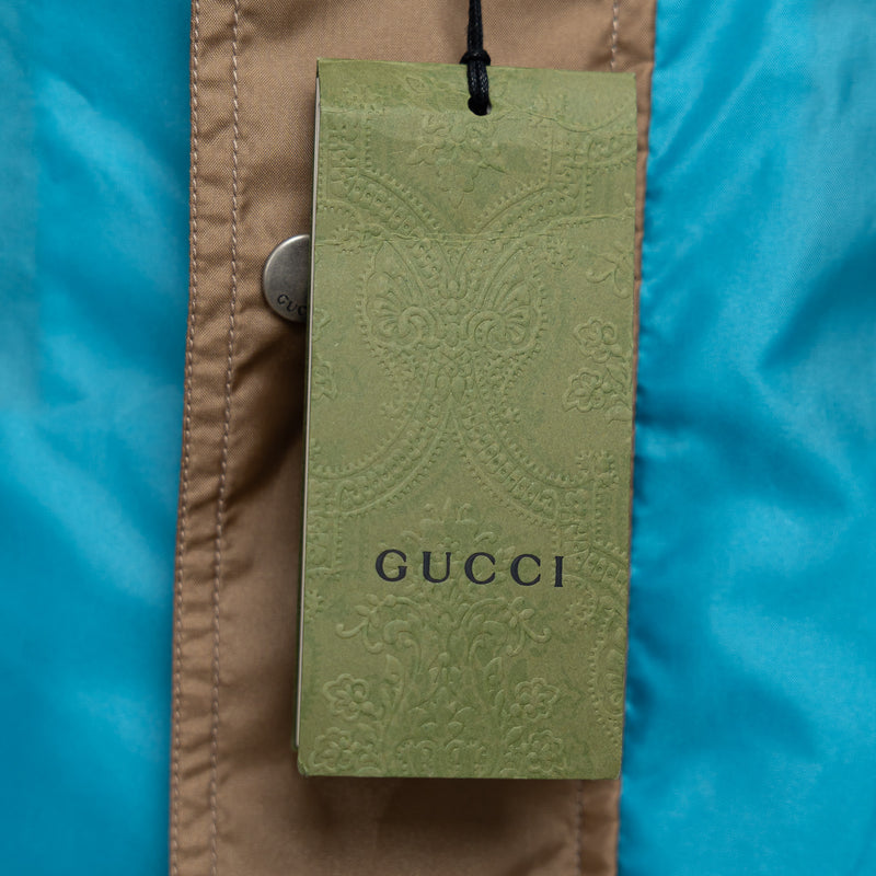 Gucci Oversized Windbreaker Nylon Jacket Size 54