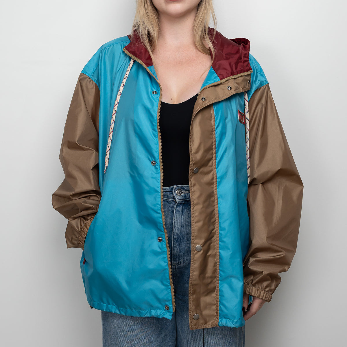 Gucci Oversized Windbreaker Nylon Jacket Size 54