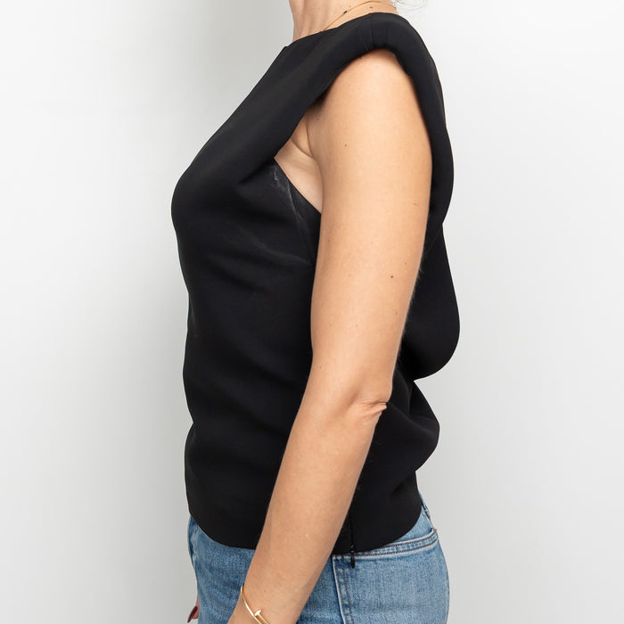 Barbara Bui Black Open Back Sleeveless Top Size 36