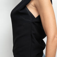 Barbara Bui Black Open Back Sleeveless Top Size 36
