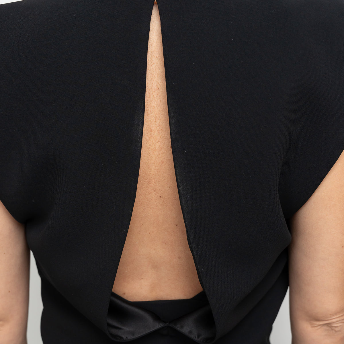 Barbara Bui Black Open Back Sleeveless Top Size 36