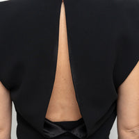 Barbara Bui Black Open Back Sleeveless Top Size 36