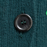 Louis Vuitton Dark Green Wool Sequin Long Cardigan Size M