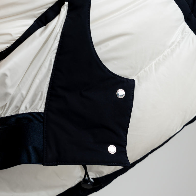 Burberry White Puffer Down Jacket Size XS