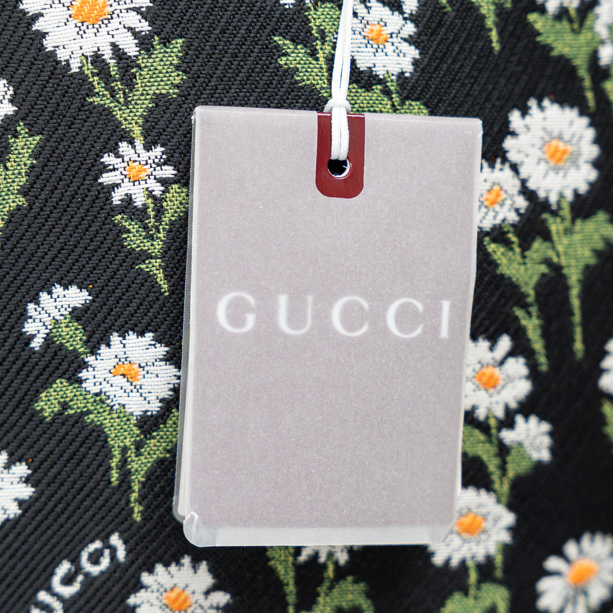 Gucci Black Floral Long Skirt Size 42