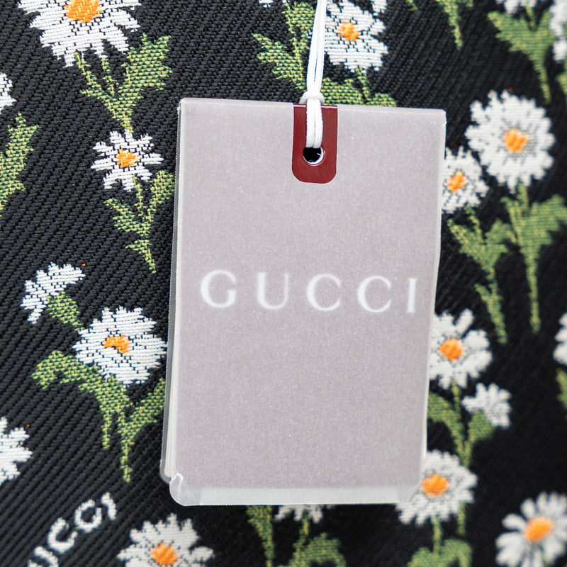 Gucci Black Floral Long Skirt Size 42