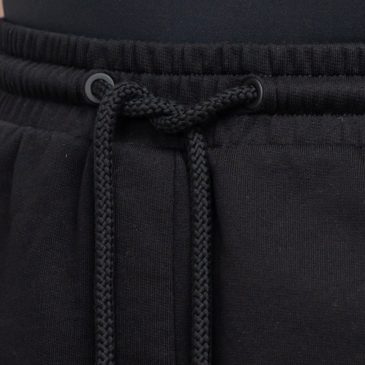 Loewe Black Cotton Embossed Anagram Draw String Shorts Size S