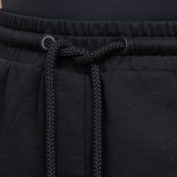 Loewe Black Cotton Embossed Anagram Draw String Shorts Size S
