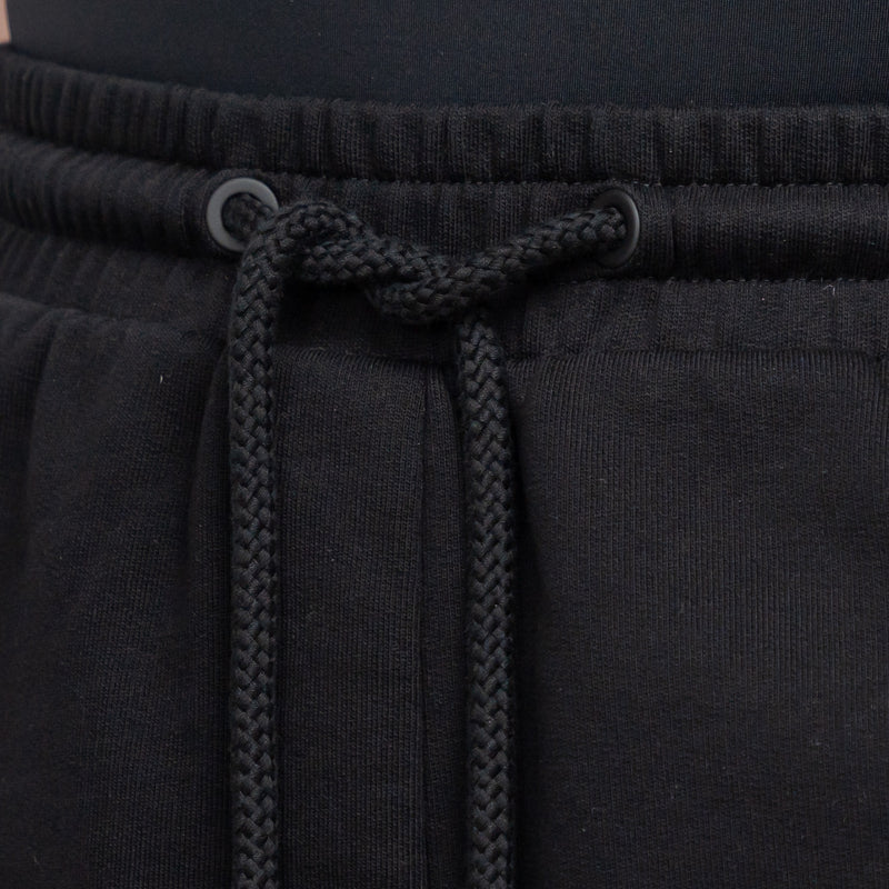 Loewe Black Cotton Embossed Anagram Draw String Shorts Size S