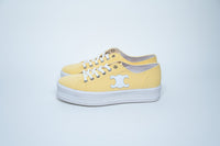 Celine Platform Canvas Low-Top Sneakers Size 41