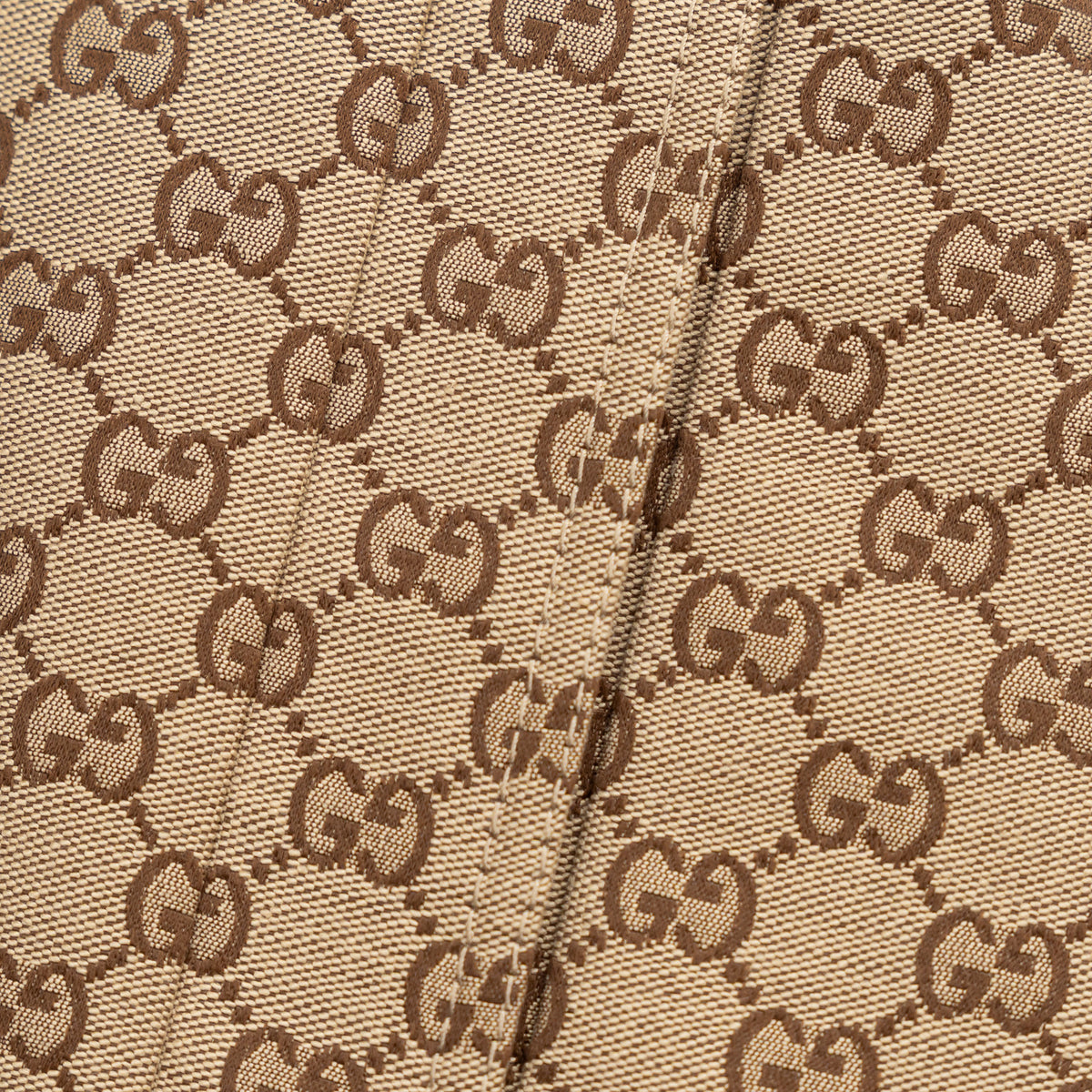 Gucci Beige GG Supreme Monogram Canvas Long Jacket Size 40