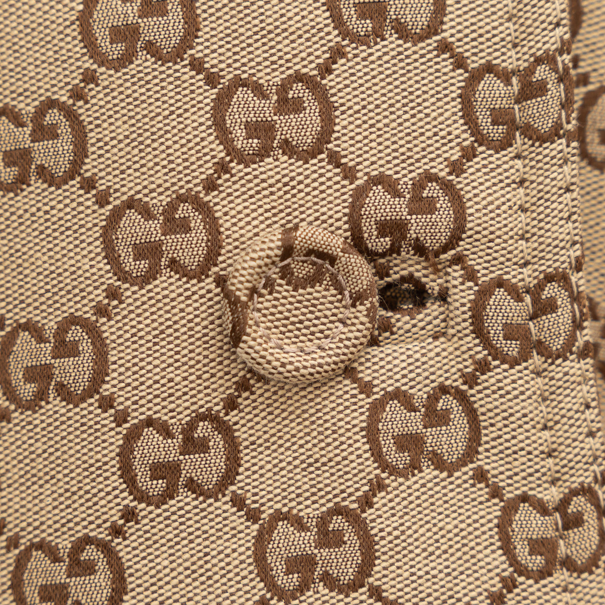 Gucci Beige GG Supreme Monogram Canvas Long Jacket Size 40