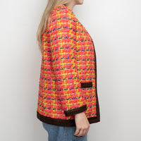 Gucci Multicolour Tweed Jacket Size 38