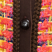 Gucci Multicolour Tweed Jacket Size 38