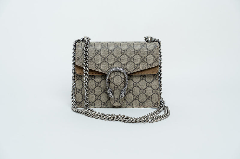 Gucci "Dionysus" Bag in Monogram Coated Canvas