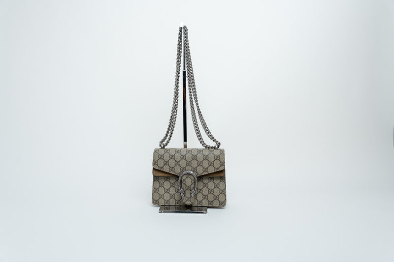 Gucci "Dionysus" Bag in Monogram Coated Canvas