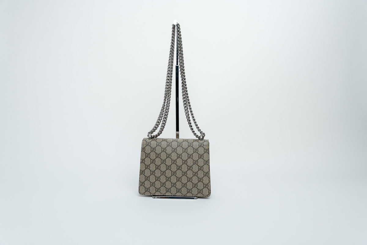 Gucci "Dionysus" Bag in Monogram Coated Canvas