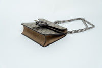 Gucci "Dionysus" Bag in Monogram Coated Canvas