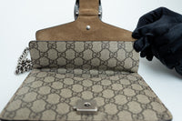 Gucci "Dionysus" Bag in Monogram Coated Canvas