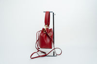Fendi Mini "Mon Tresor" Mini Bucket Bag in Red