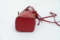 Fendi Mini "Mon Tresor" Mini Bucket Bag in Red