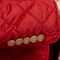 Burberry Red Quilted Jacket Size S