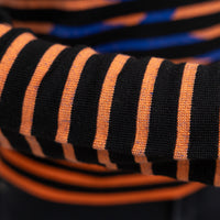 Loewe Orange and Black Striped Sweater Size S
