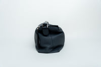Loewe Large Size "Puzzle" Bag In Grey/Blue Pebbled Leather