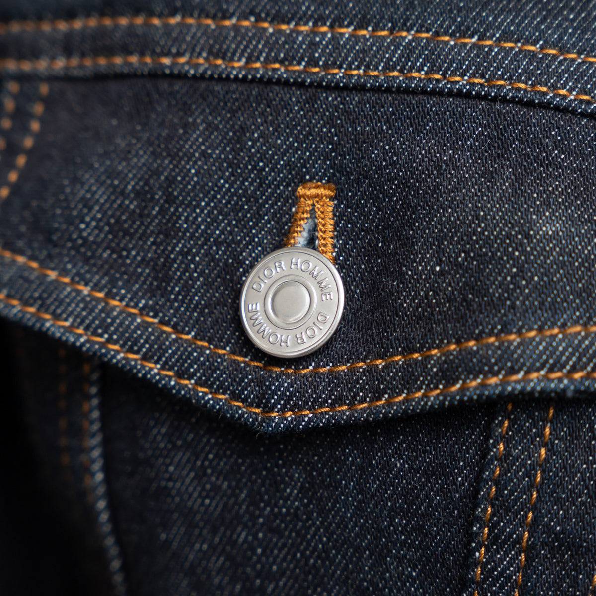 Dior Dark Navy Denim Jacket Size 48