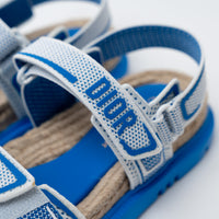 Dior Blue Dioract Tweed Sandal Size 38