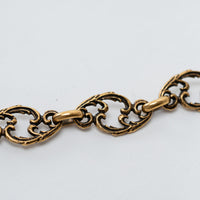 Gucci Gold Double GG Pendant with Crystal Embellishments and Chain Belt